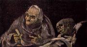 Francisco de goya y Lucientes, Two Women Eating